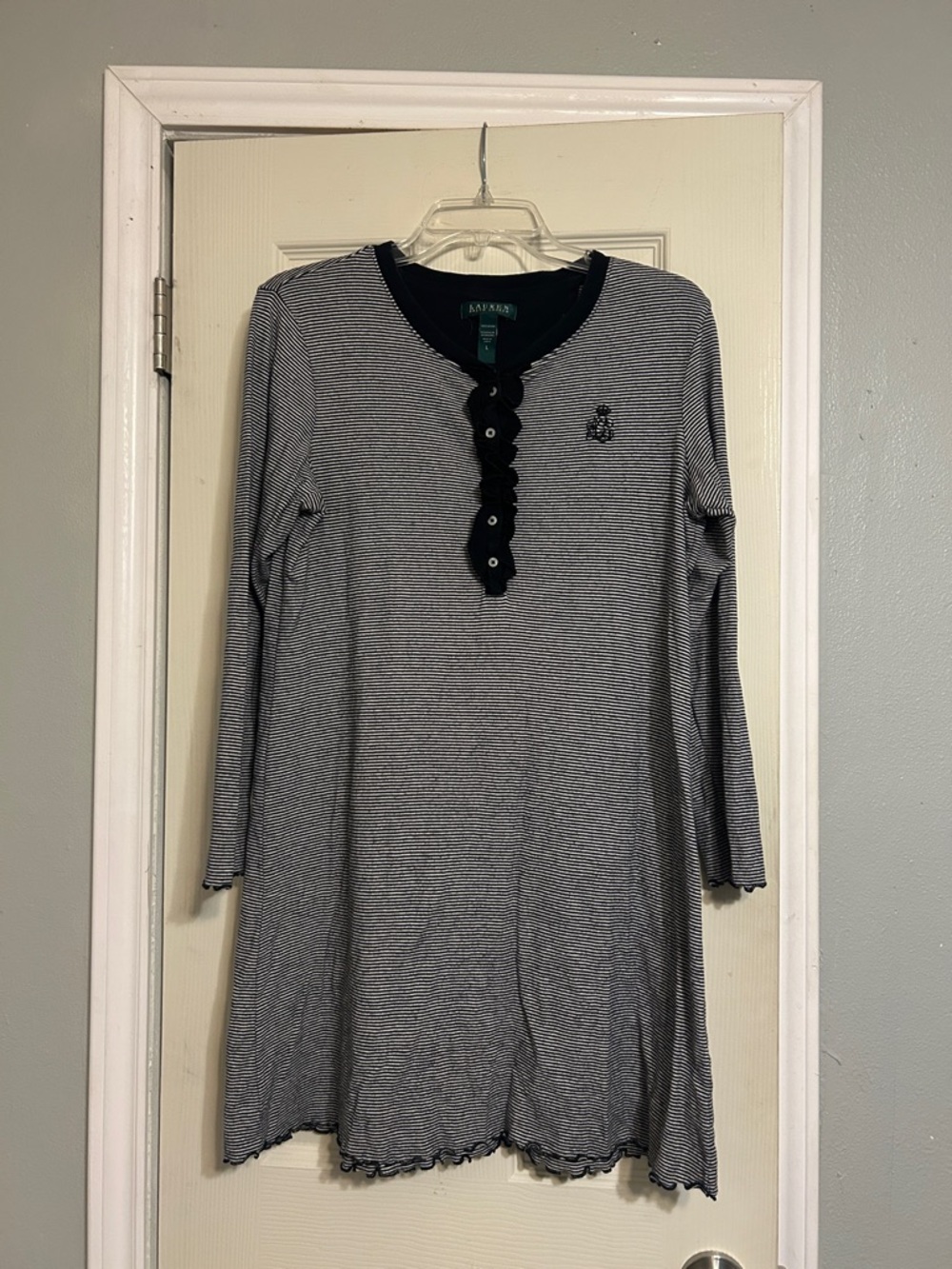 Lauren Ralph Lauren black and white dress